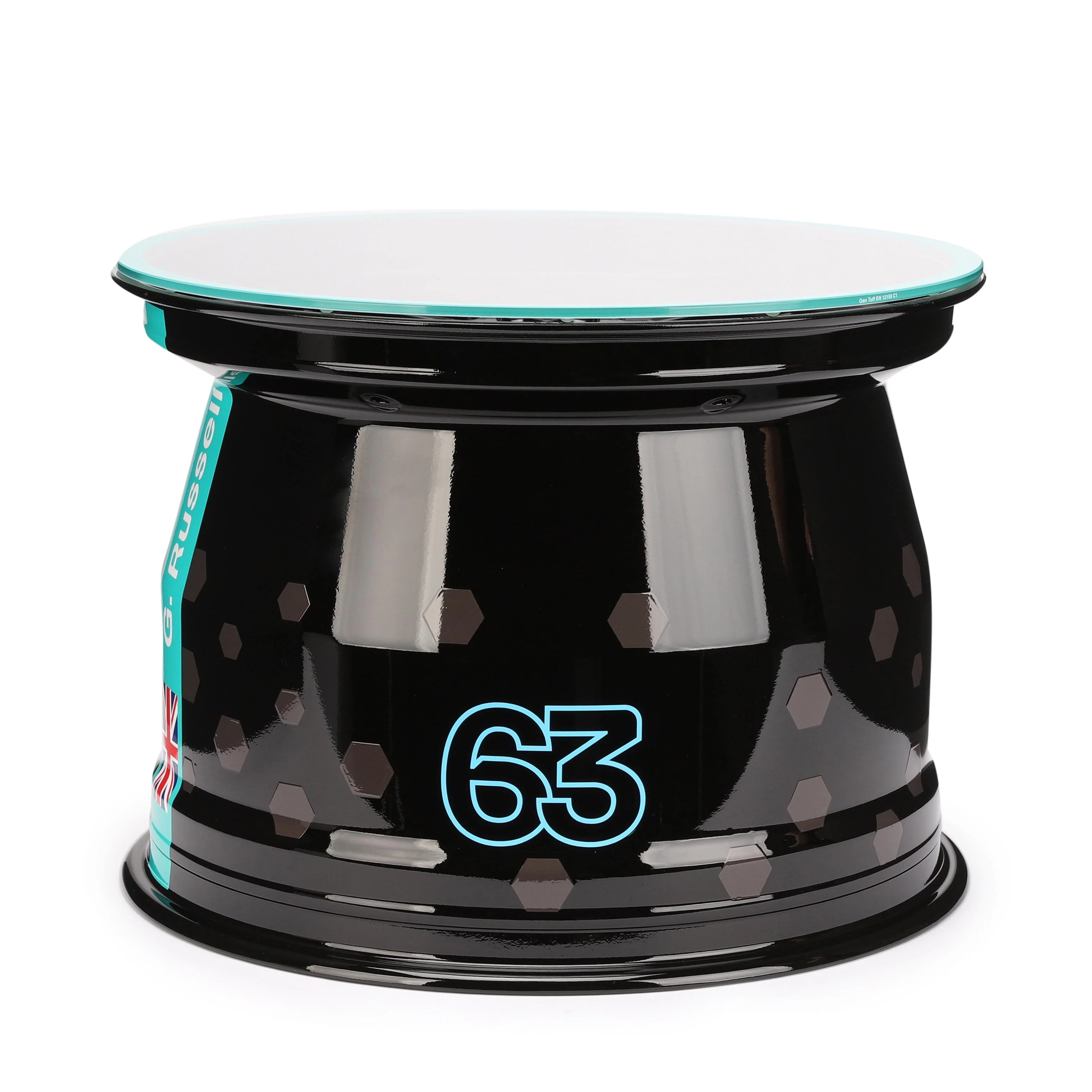 George Russell 2022 Mercedes-AMG F1 Front Wheel Rim Table - Image 4
