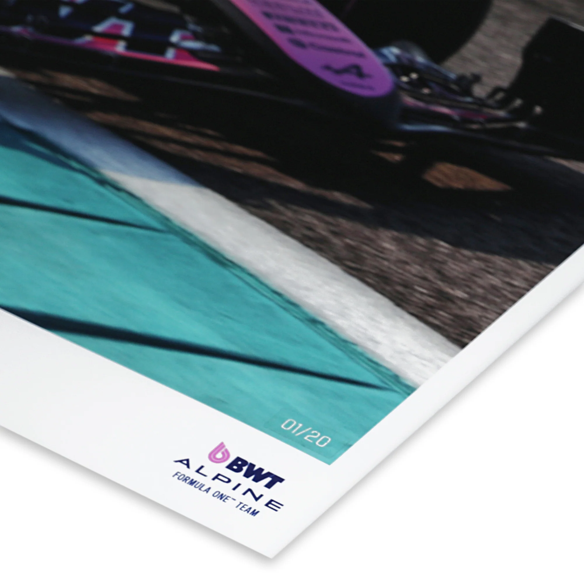 Jack Doohan Signed 2024 BWT Alpine F1 Team Signed Print - Abu Dhabi GP - Image 3