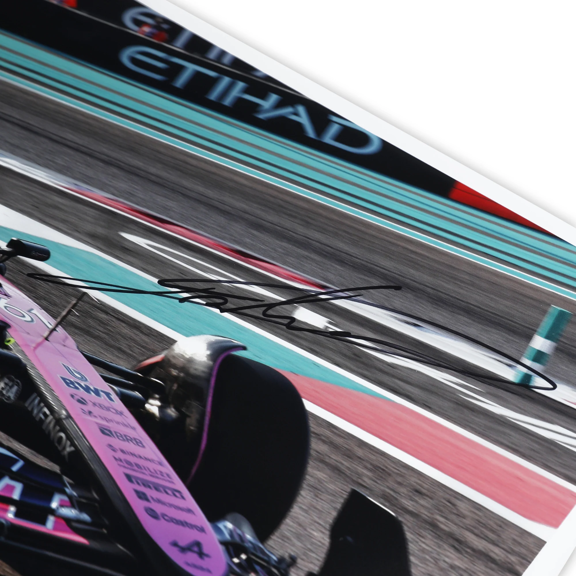 Jack Doohan Signed 2024 BWT Alpine F1 Team Signed Print - Abu Dhabi GP - Image 4