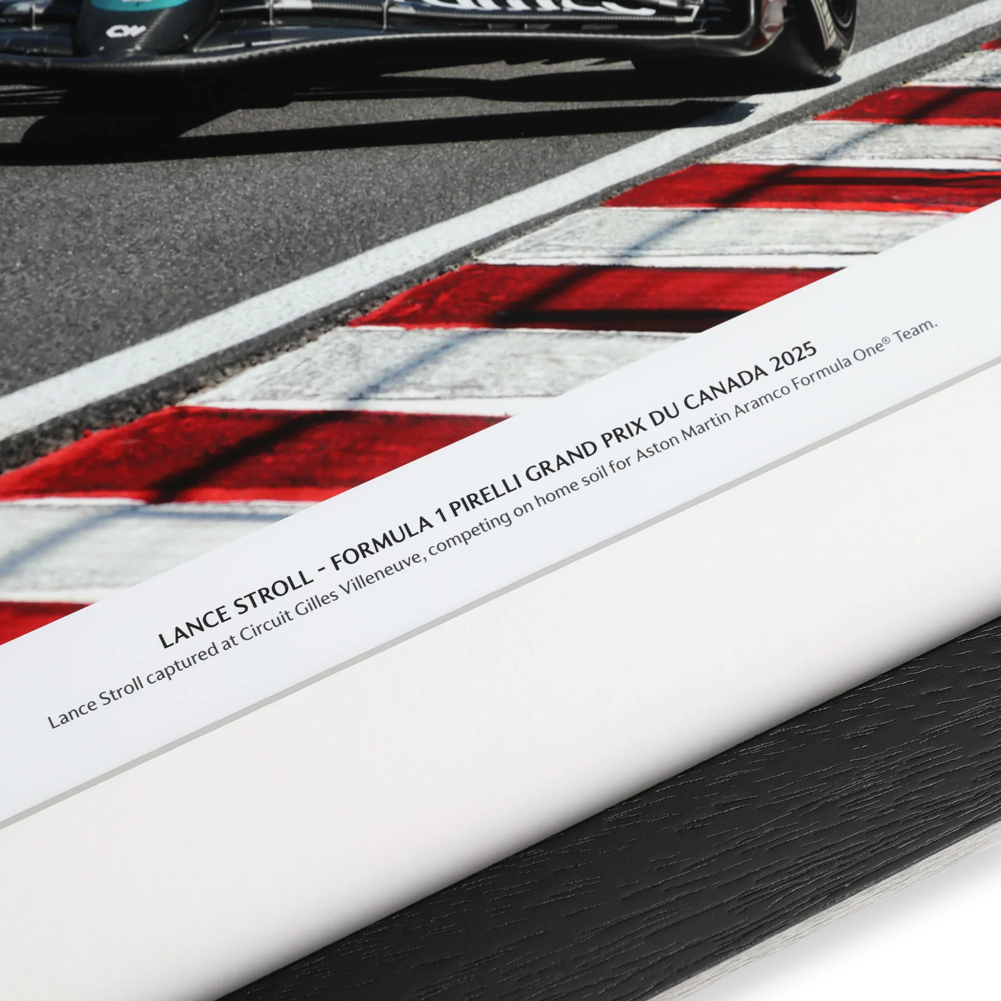 Lance Stroll 2025 Aston Martin Aramco Signed Photo - Canadian GP - Image 3