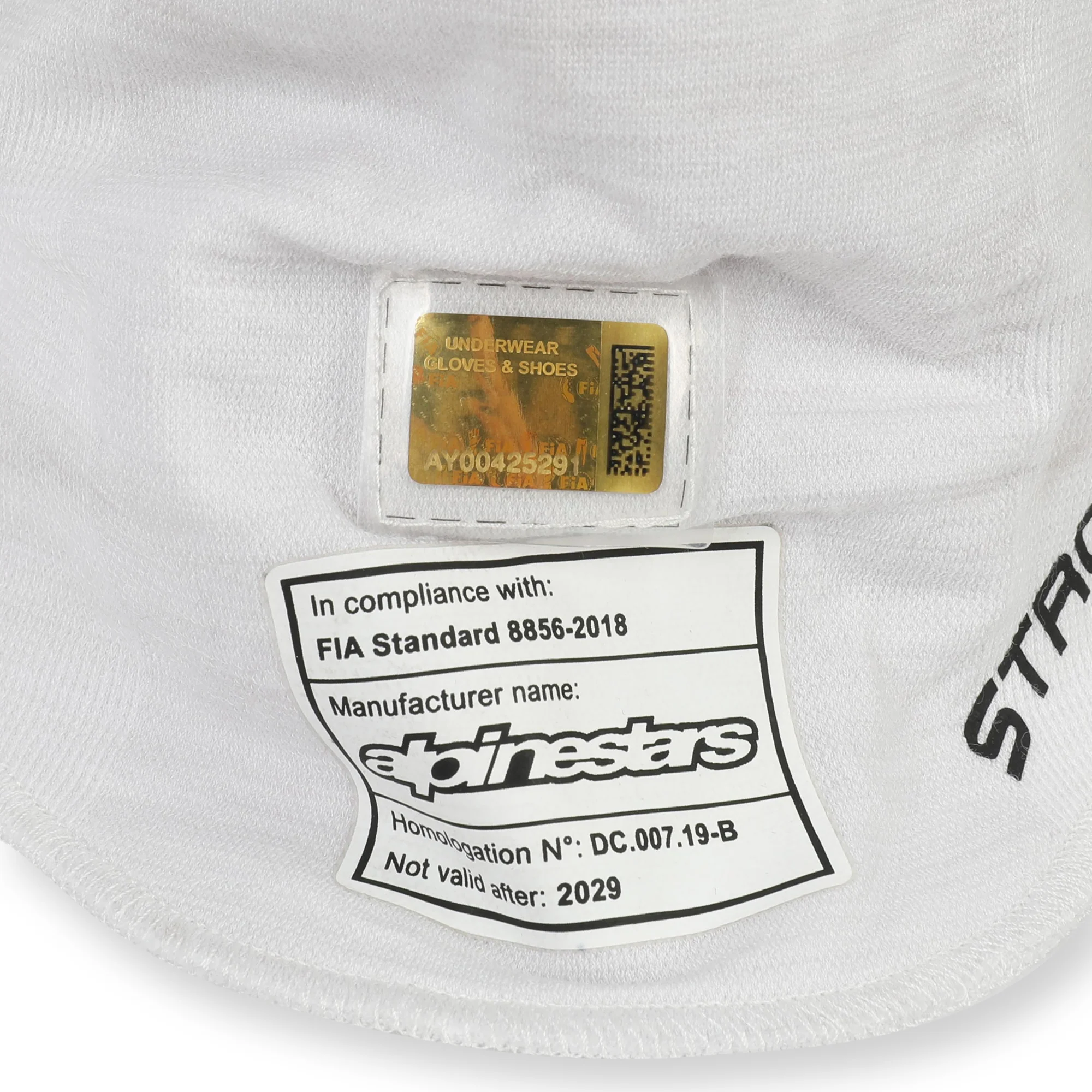 Lance Stroll 2022 GP Used Aston Martin Balaclava - Image 3