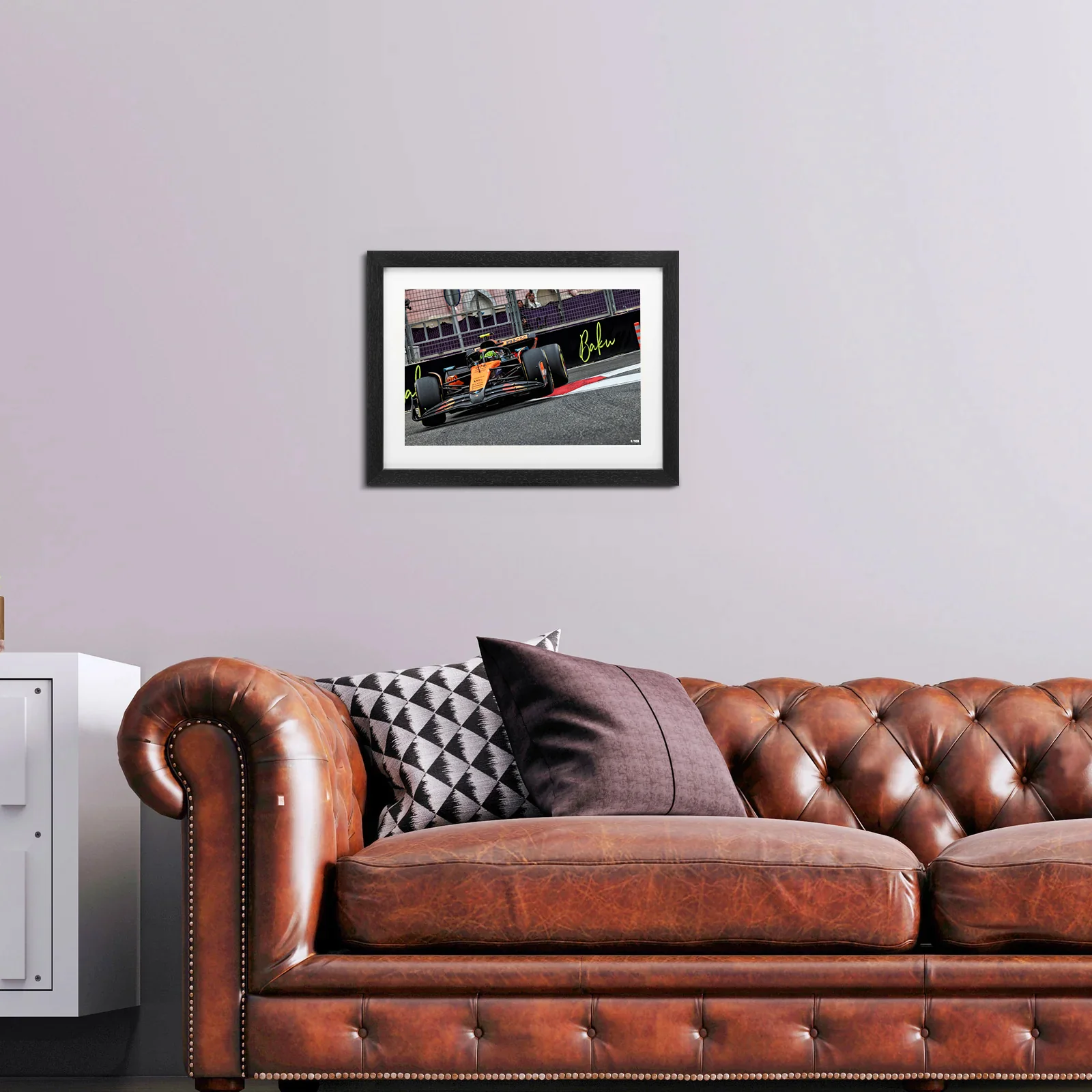 Limited Edition Lando Norris 2025 McLaren Framed Photo - Azerbaijan GP - Image 4