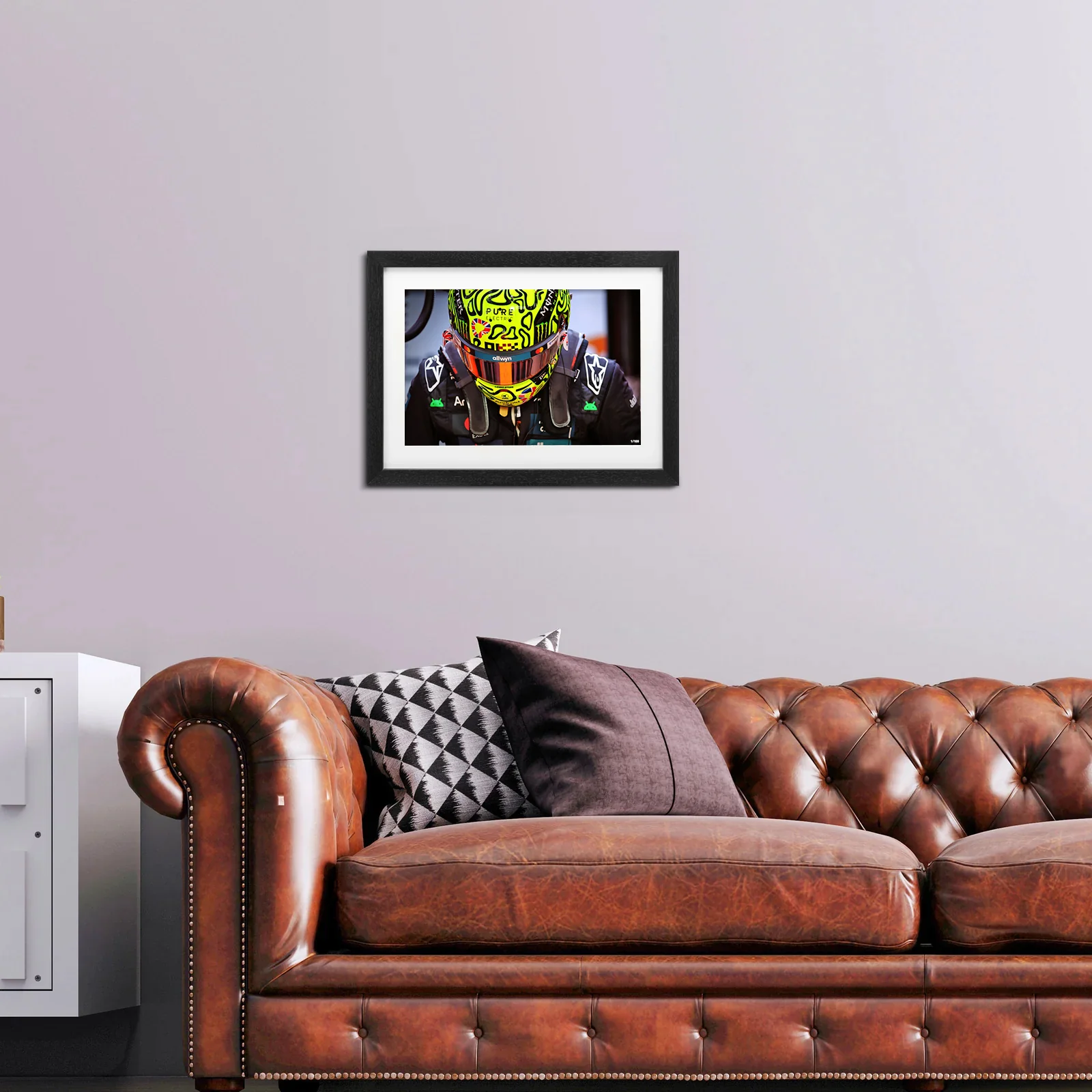 Limited Edition Lando Norris 2025 McLaren Framed Photo - British GP - Image 4