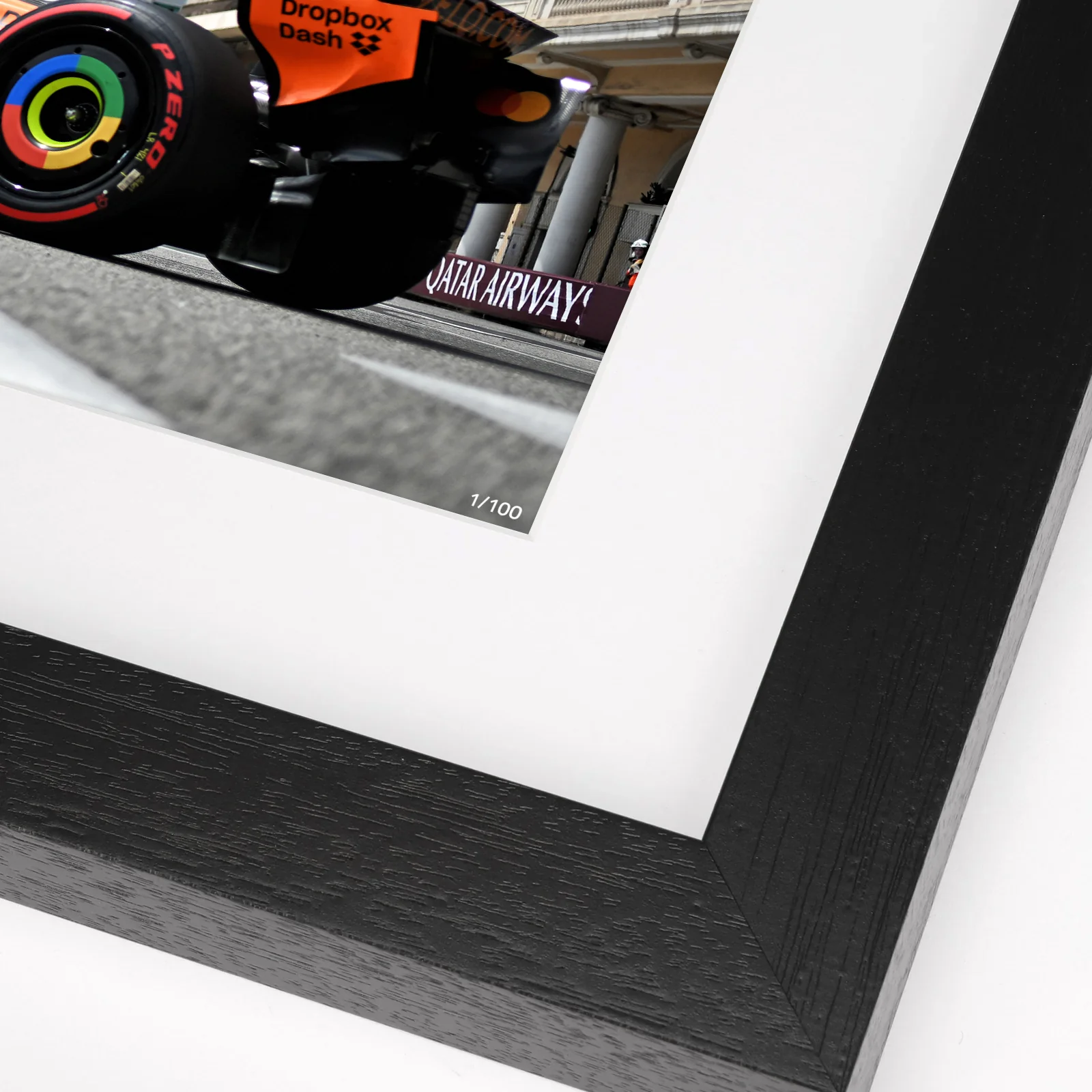 Limited Edition Lando Norris 2025 McLaren Framed Photo - Monaco GP - Image 3