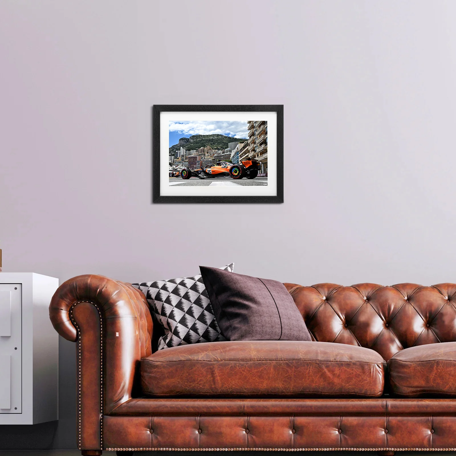 Limited Edition Lando Norris 2025 McLaren Framed Photo - Monaco GP - Image 4