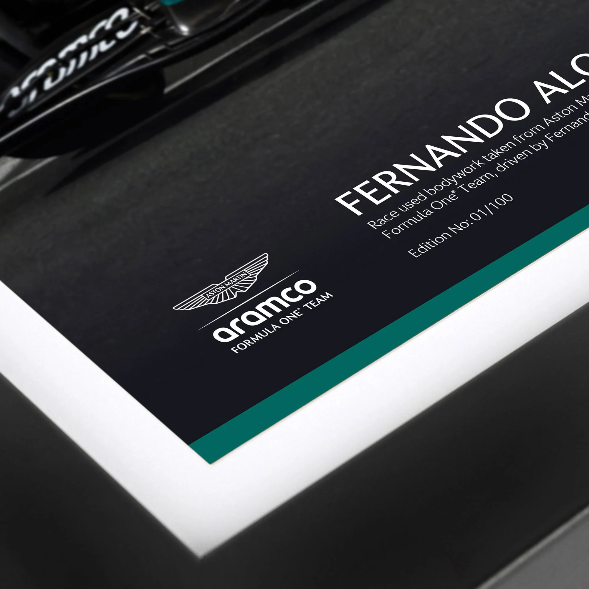 Limited-Edition Fernando Alonso 2024 Bodywork & Photo – Saudi Arabia GP - Image 3