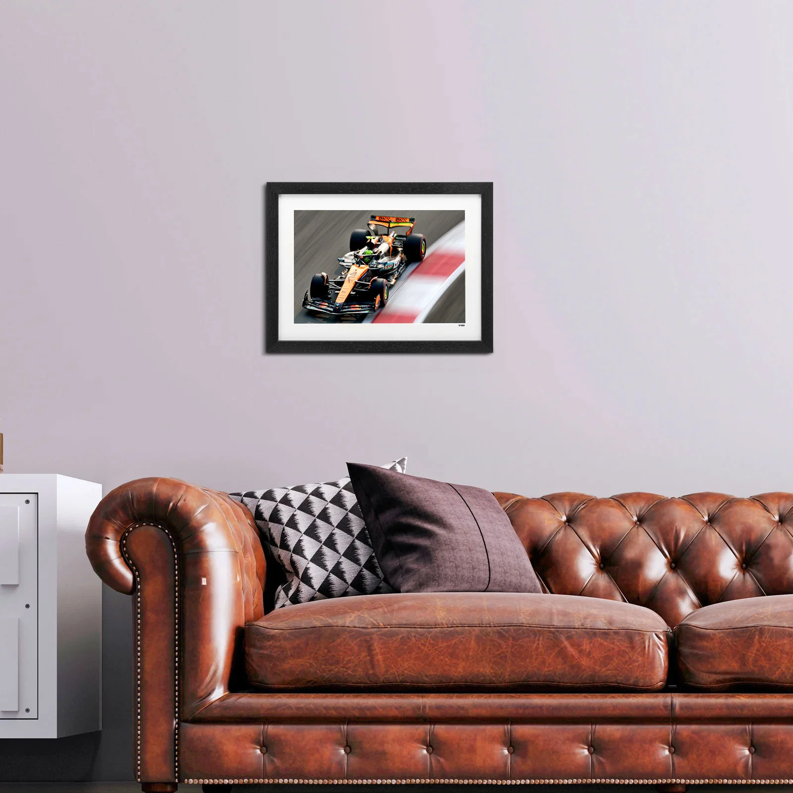 Limited Edition Lando Norris 2025 Driver World Champion Framed Photo - Image 4