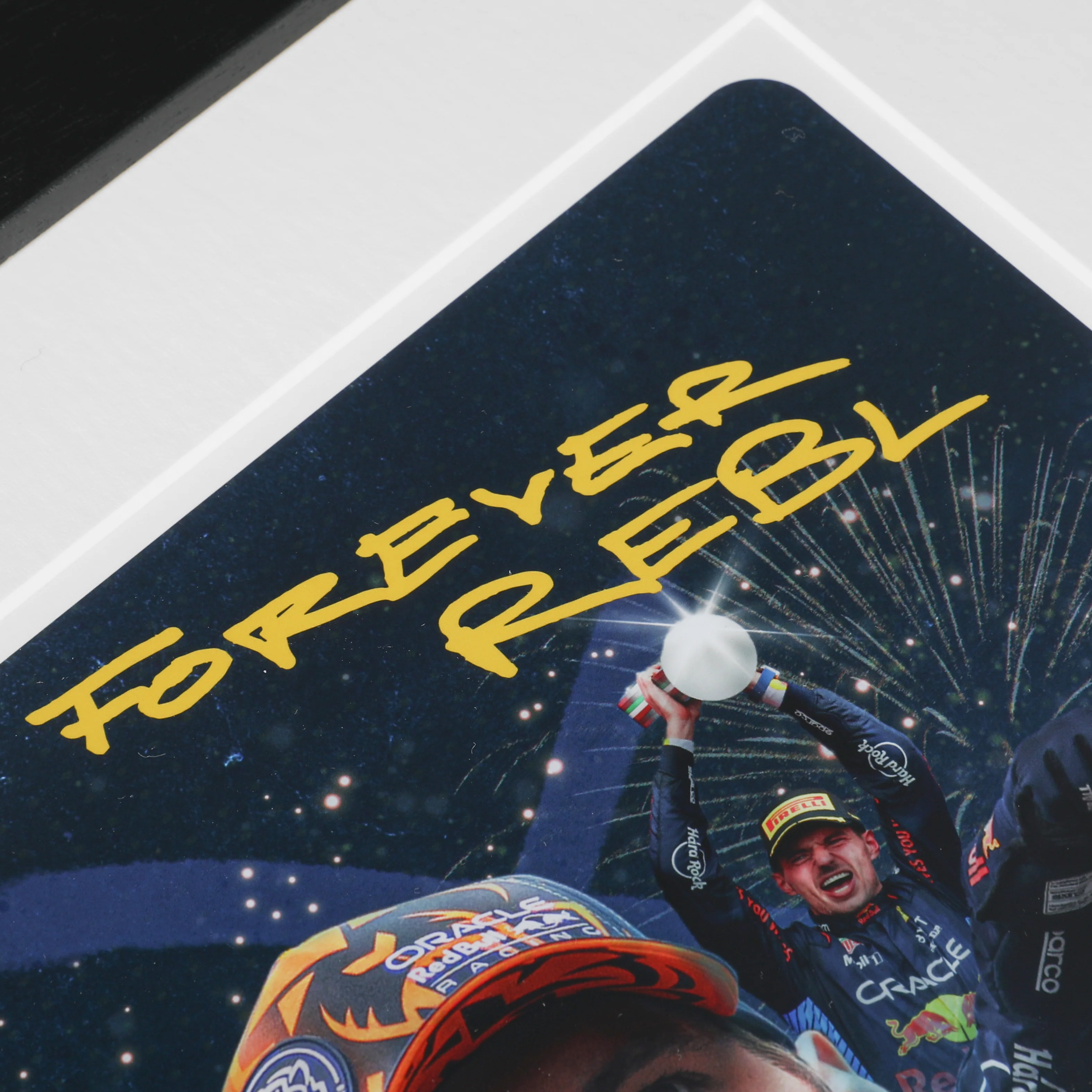 Max Verstappen 2024 'World Champion' Oracle Red Bull Racing Framed Artwork - Image 5