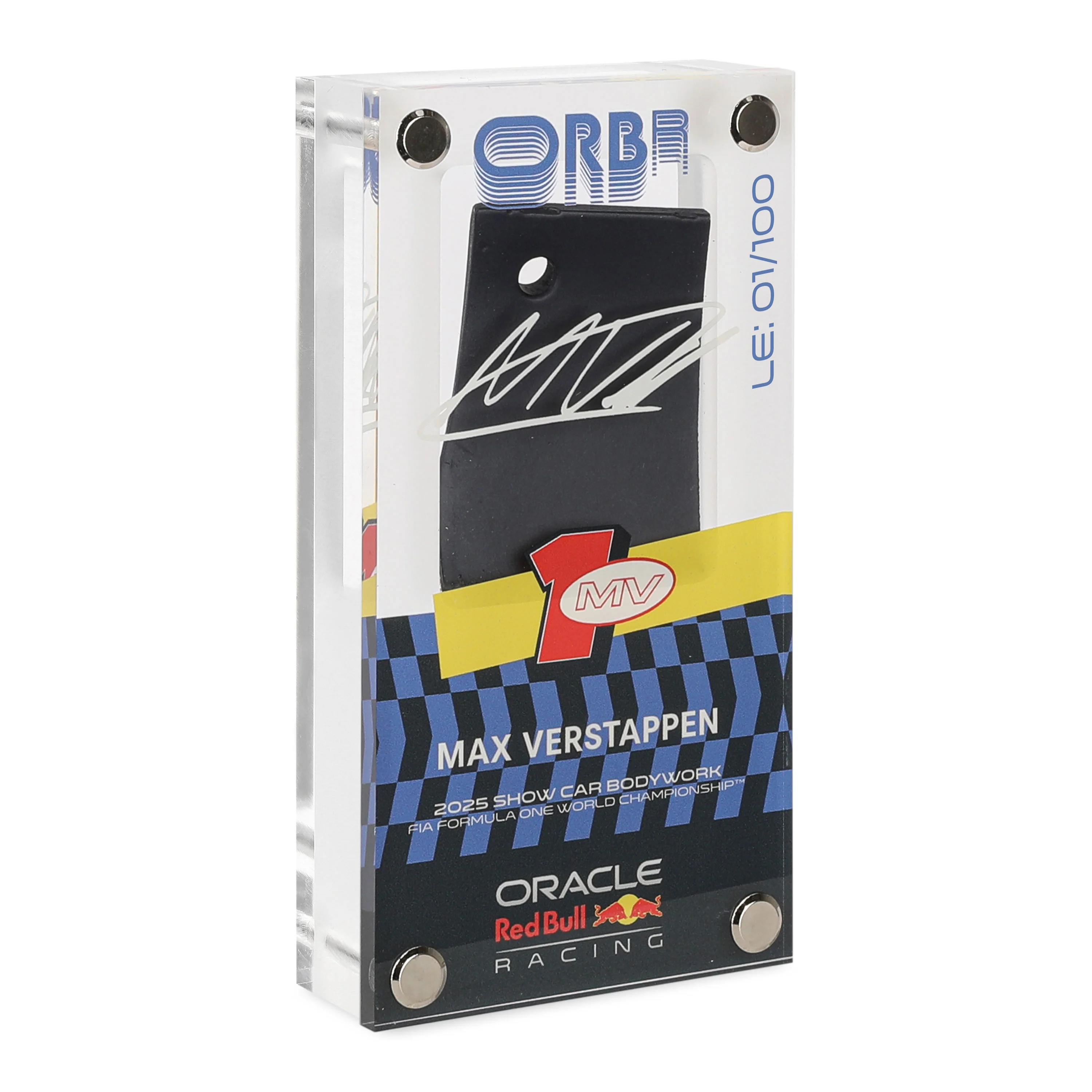 Limited Edition Max Verstappen Replica 2025 Red Bull Racing Bodywork in Acrylic