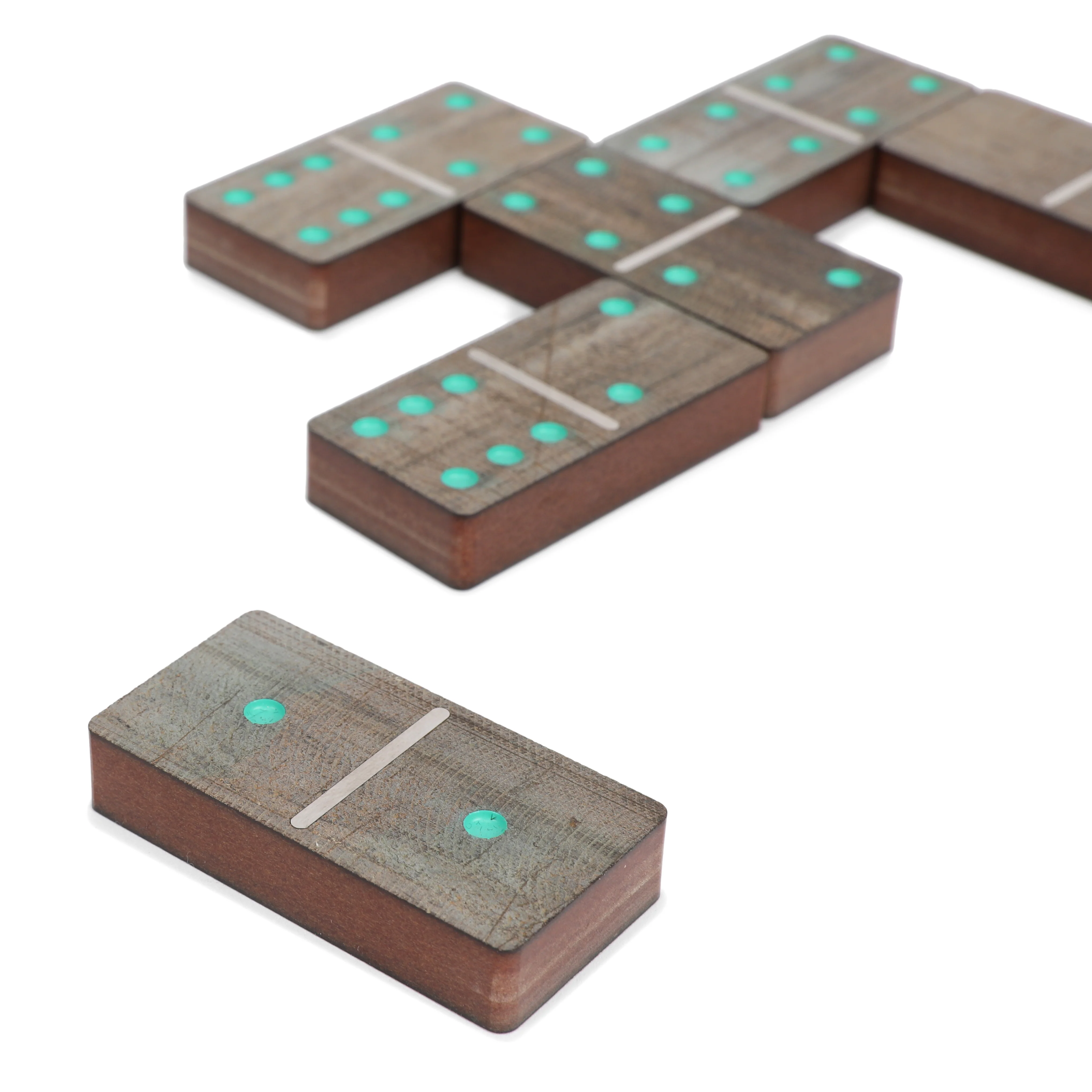 Mercedes-AMG F1® Team Skid Plank Dominoes Set - Image 3