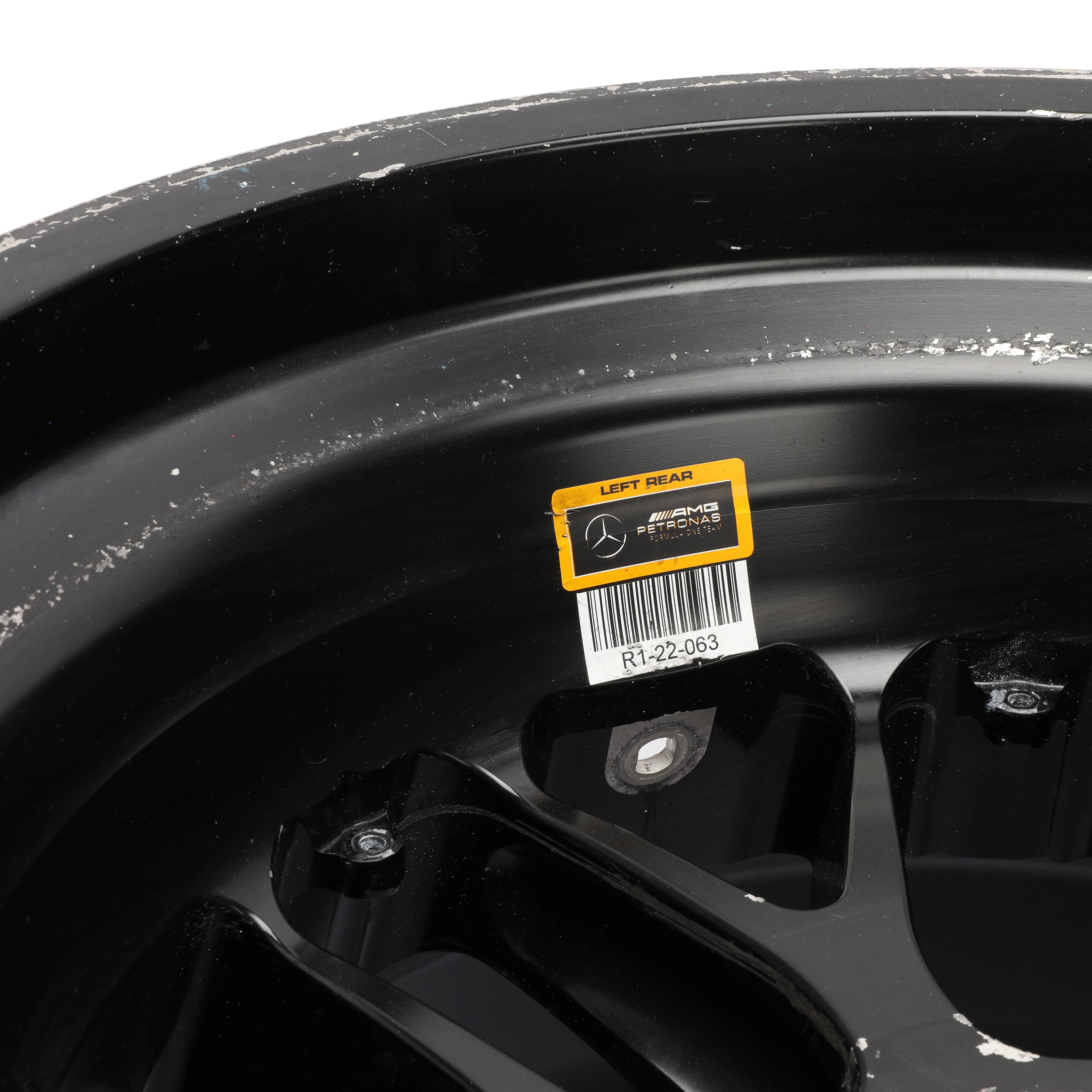 Mercedes AMG Petronas F1 Team 2022 Rear Wheel Rim Table - Image 6
