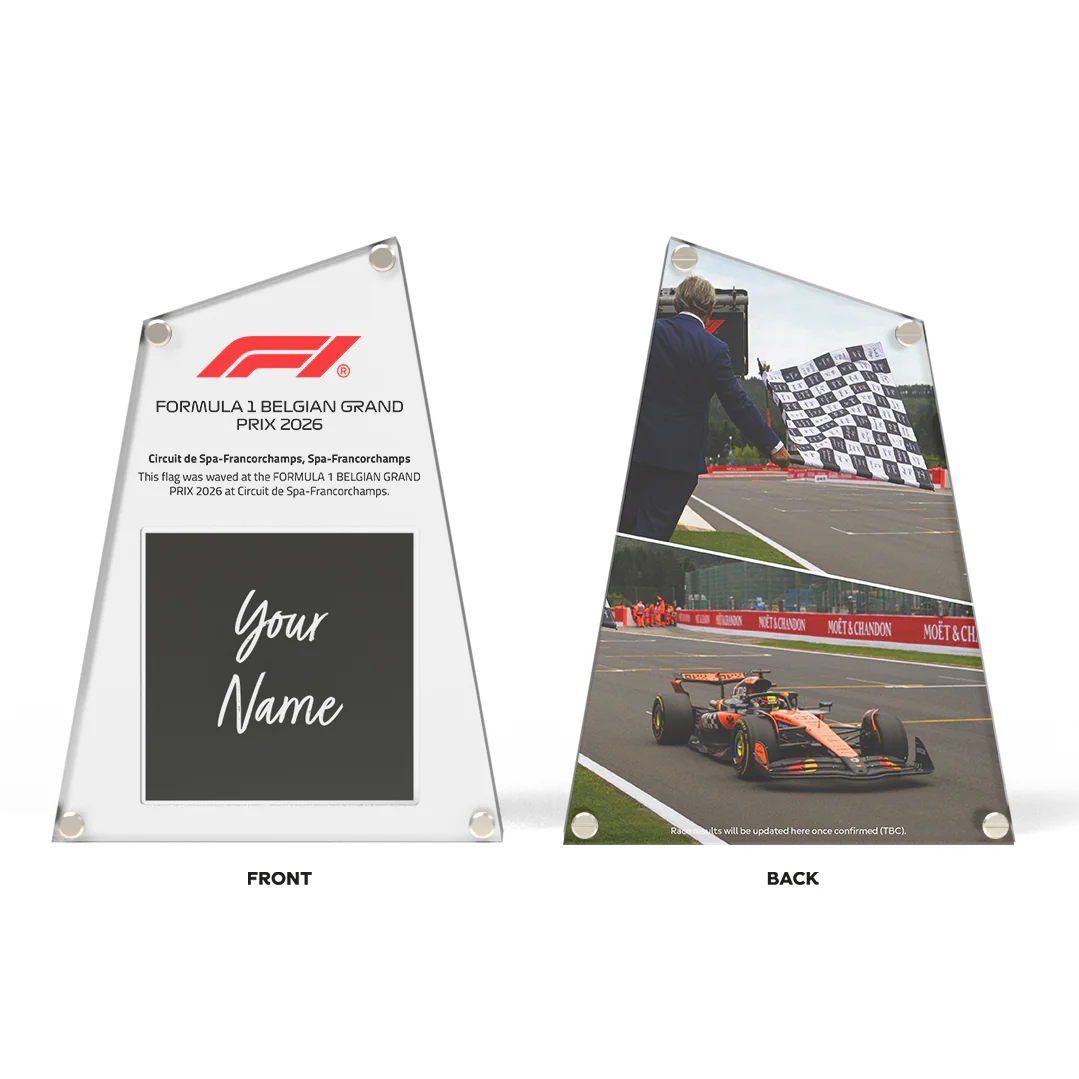 Own the Chequered Flag - 2026 Belgian Grand Prix - Image 3