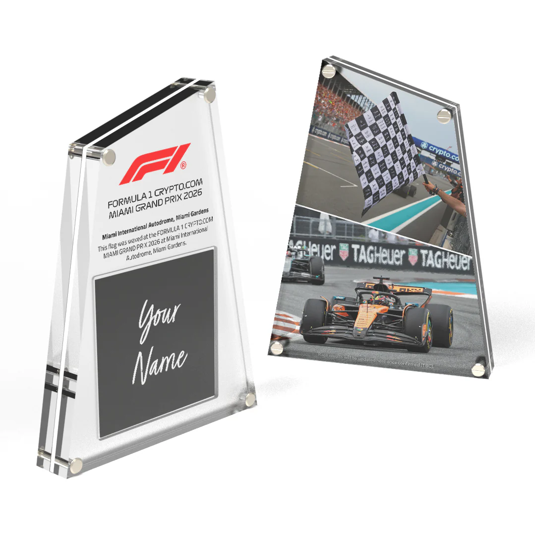Own the Chequered Flag - 2026 Miami Grand Prix