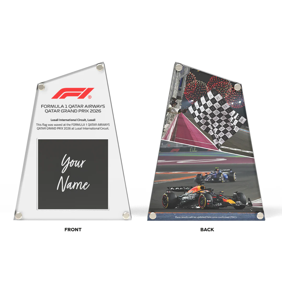 Own the Chequered Flag - 2026 Qatar Grand Prix - Image 3