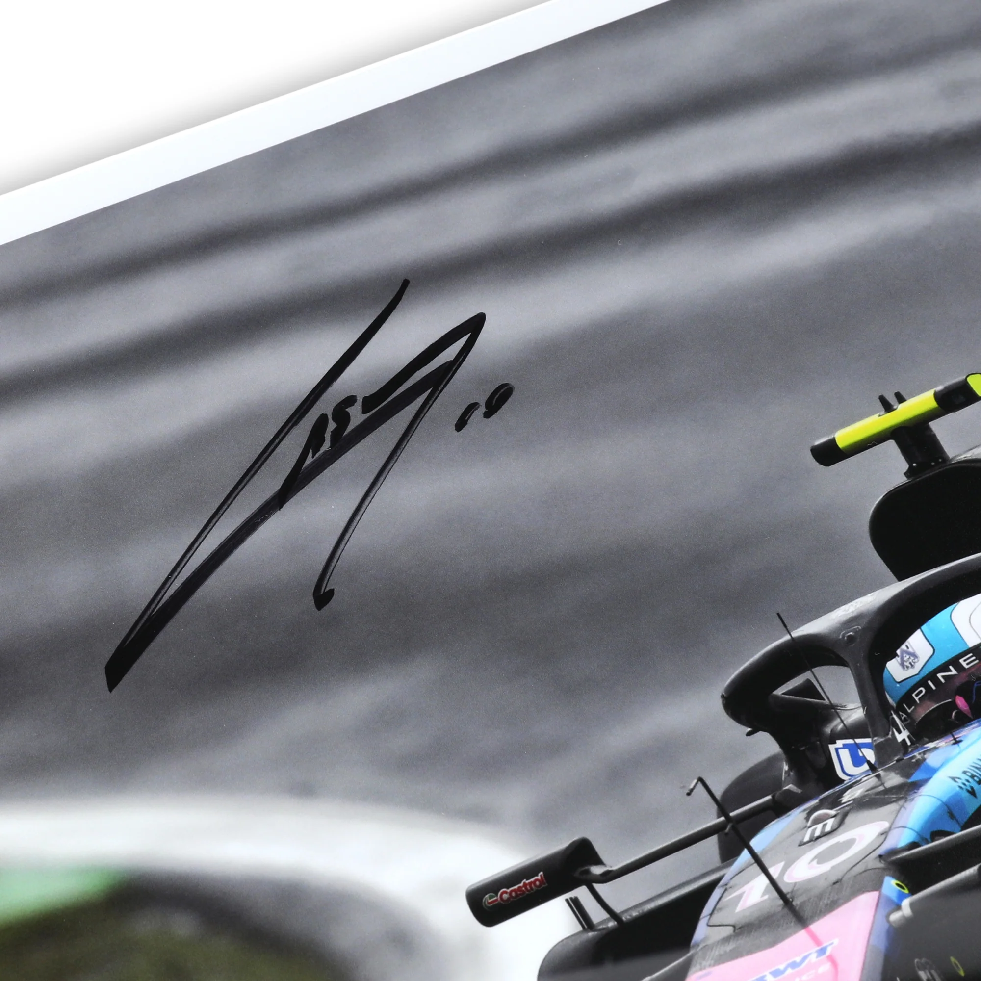 Pierre Gasly 2024 Signed Alpine Print - Brazilian GP - Image 3