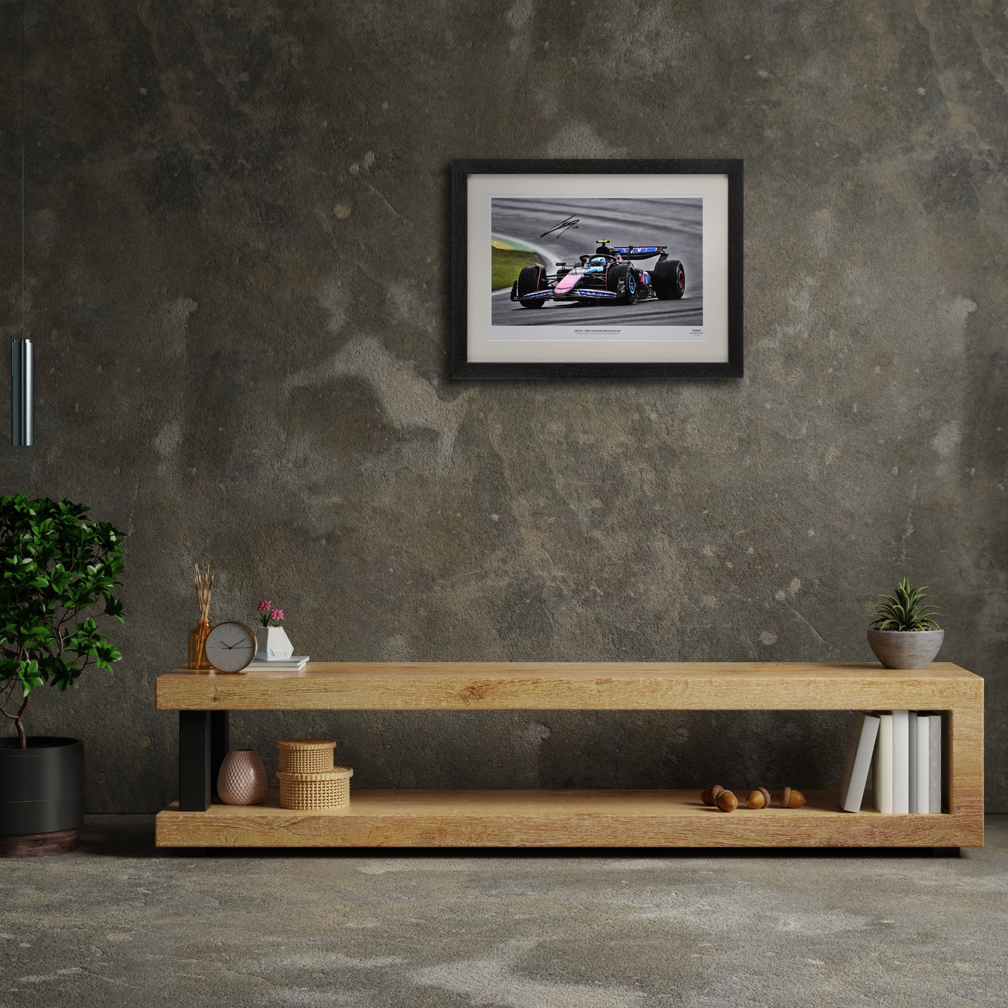 Pierre Gasly 2024 Signed Alpine Print - Brazilian GP - Image 5