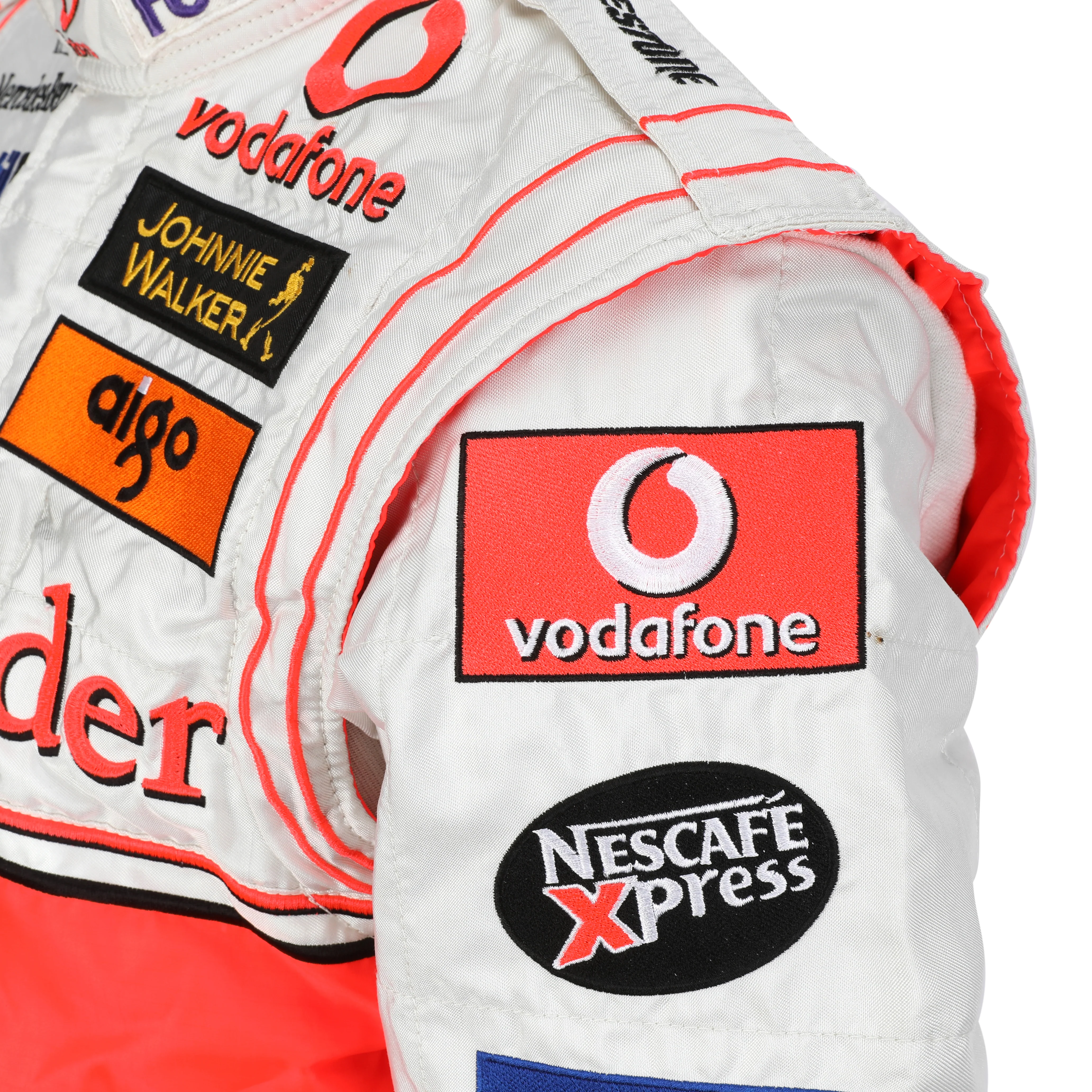 Season Launch Lot 003 - Lewis Hamilton 2007 McLaren Suit - Bahrain GP Used - Image 3
