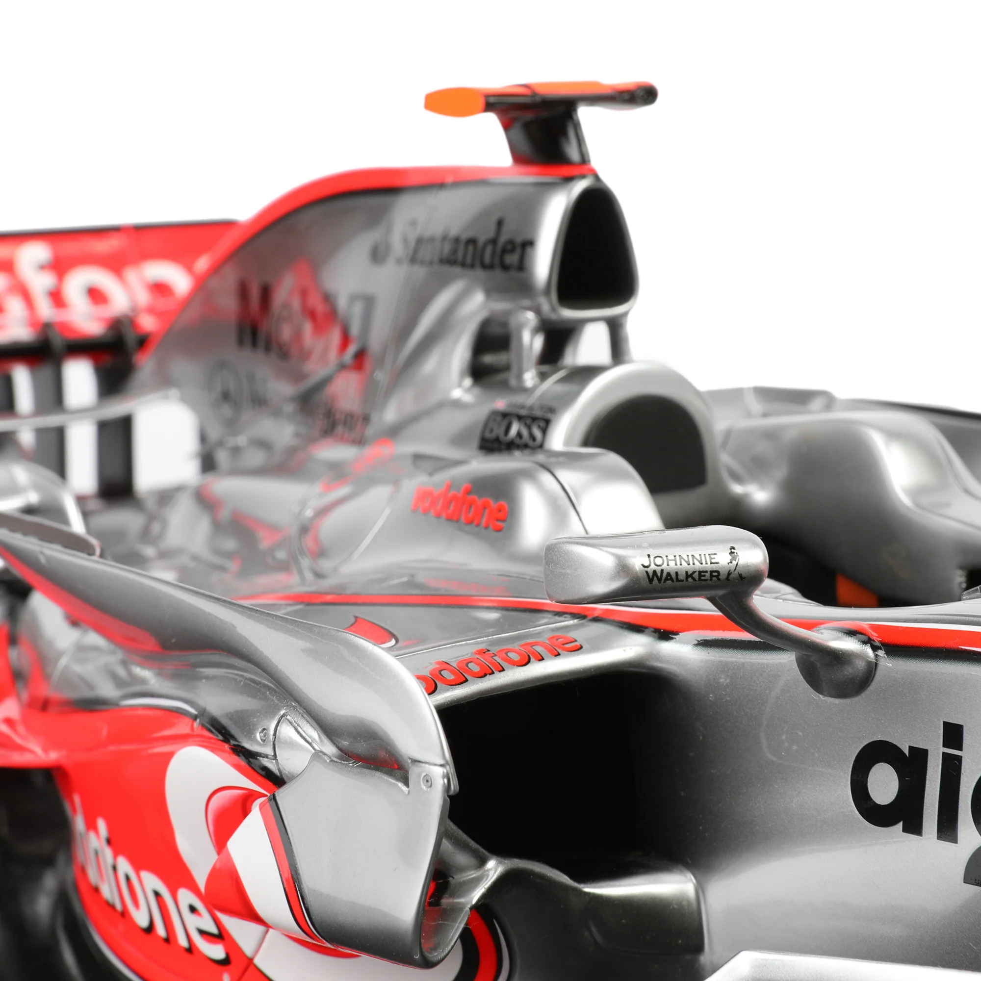 Season Launch LOT 014 – Lewis Hamilton 2008 McLaren MP4-23A 1:8 Scale Model Car - Monaco GP Amalgam - Image 12