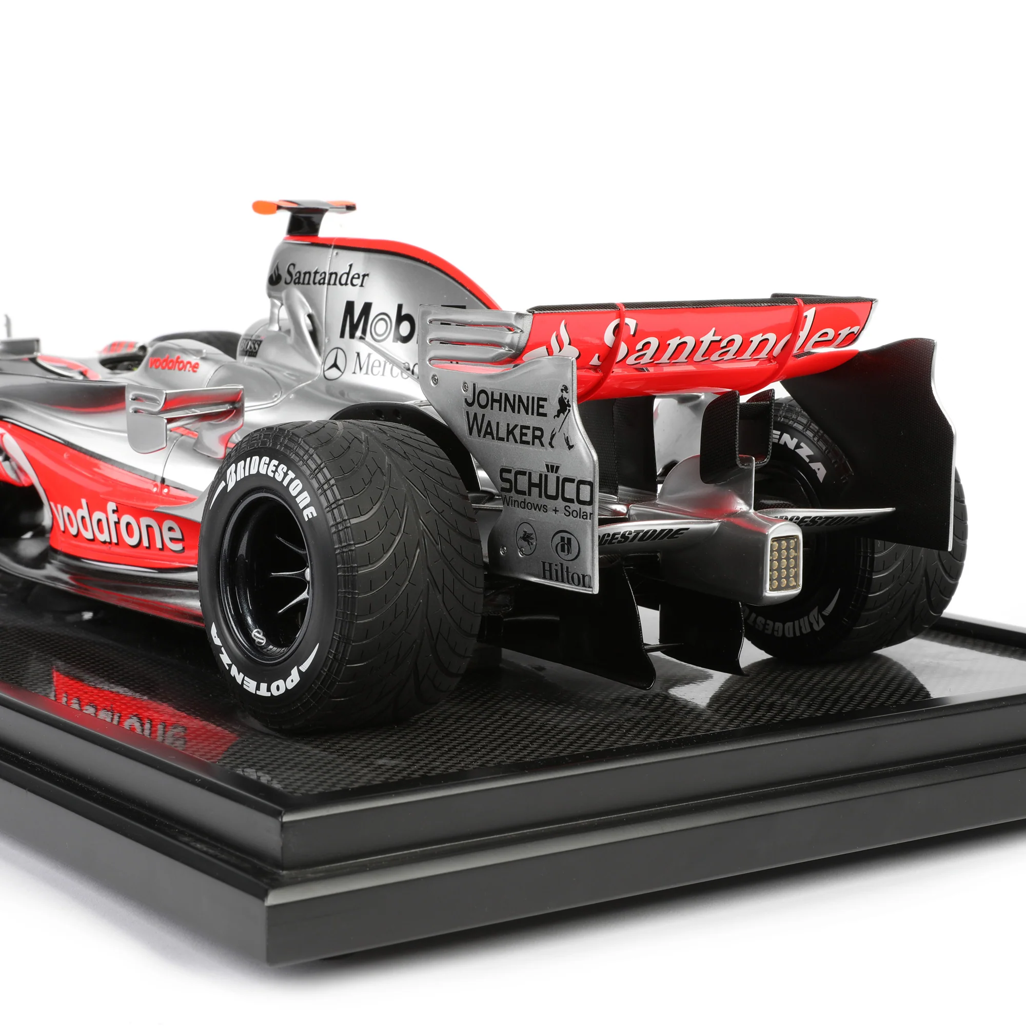Season Launch LOT 014 – Lewis Hamilton 2008 McLaren MP4-23A 1:8 Scale Model Car - Monaco GP Amalgam - Image 14