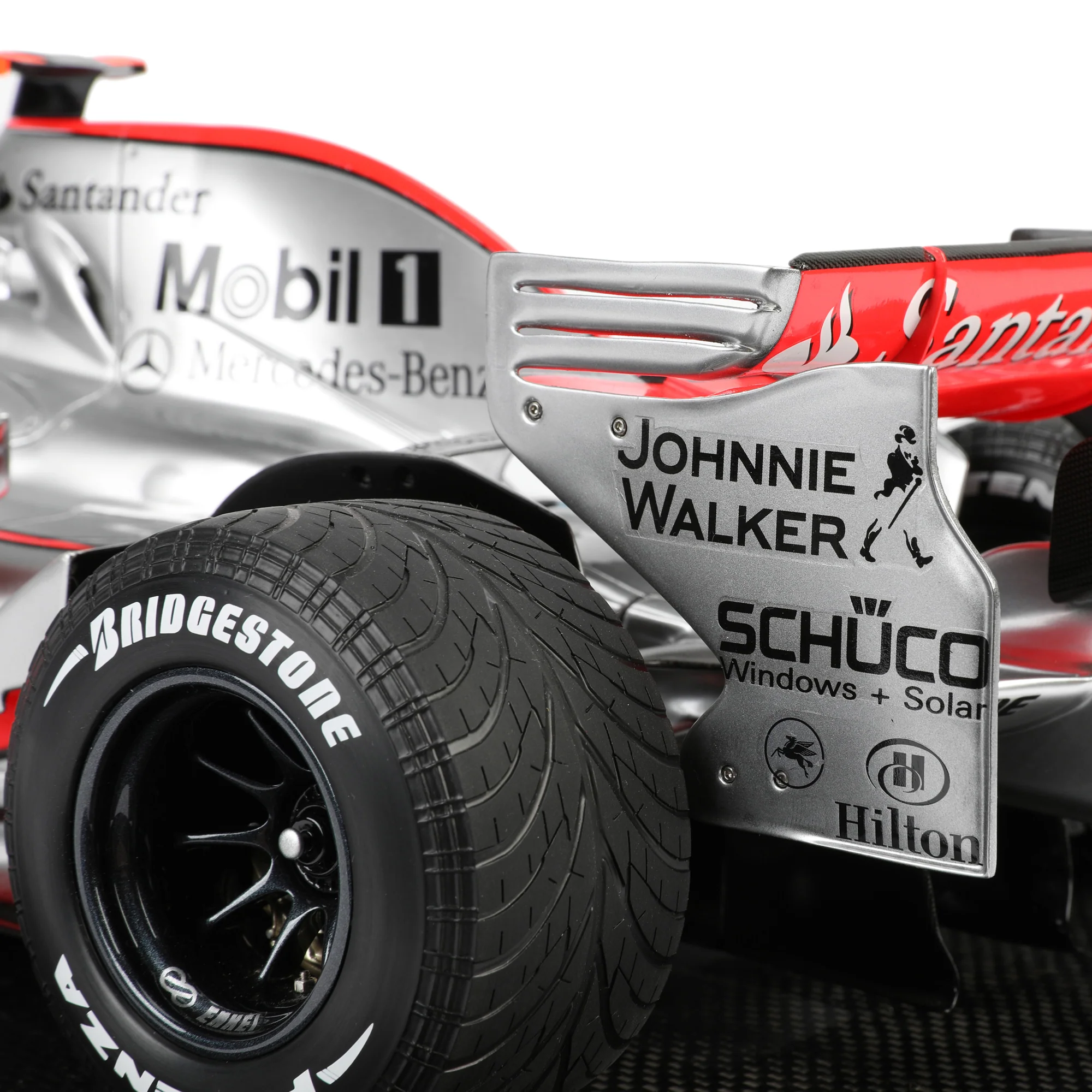 Season Launch LOT 014 – Lewis Hamilton 2008 McLaren MP4-23A 1:8 Scale Model Car - Monaco GP Amalgam - Image 15