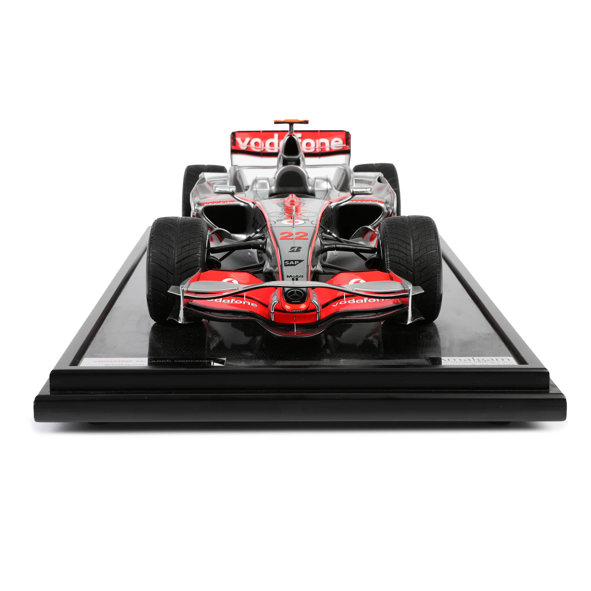 Season Launch LOT 014 – Lewis Hamilton 2008 McLaren MP4-23A 1:8 Scale Model Car - Monaco GP Amalgam - Image 5