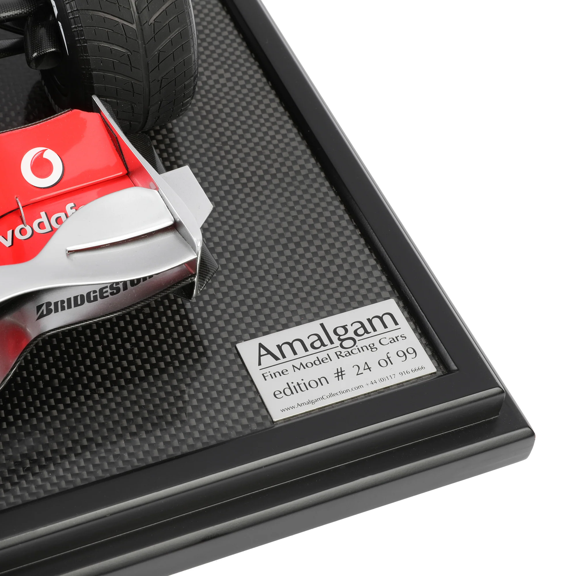 Season Launch LOT 014 – Lewis Hamilton 2008 McLaren MP4-23A 1:8 Scale Model Car - Monaco GP Amalgam - Image 7