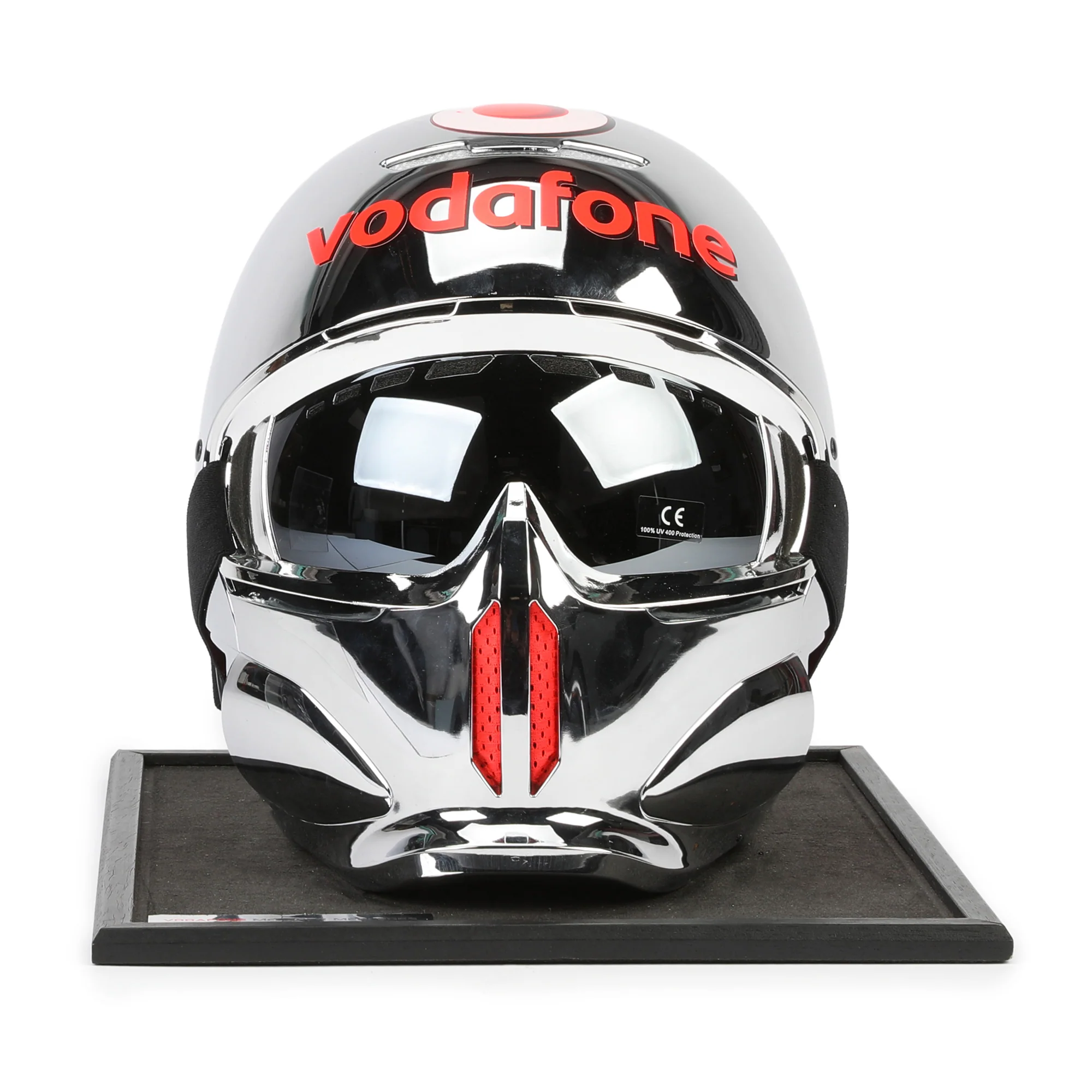 Season Launch LOT 015 โ 2009 McLaren Pit Crew Ruroc Replica Helmet - Image 3