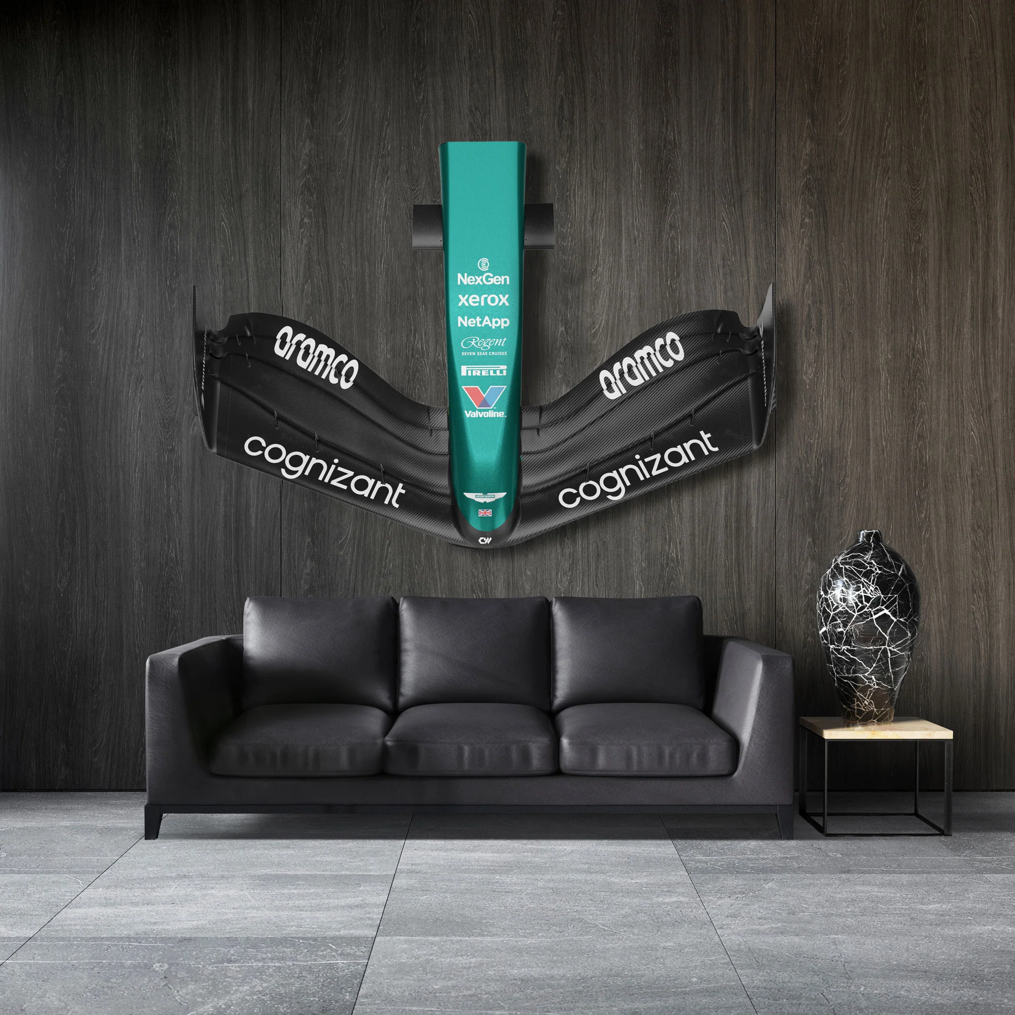 Season Launch LOT 048 – 2025 Aston Martin AMR25 Front Wing - Replica - Image 9