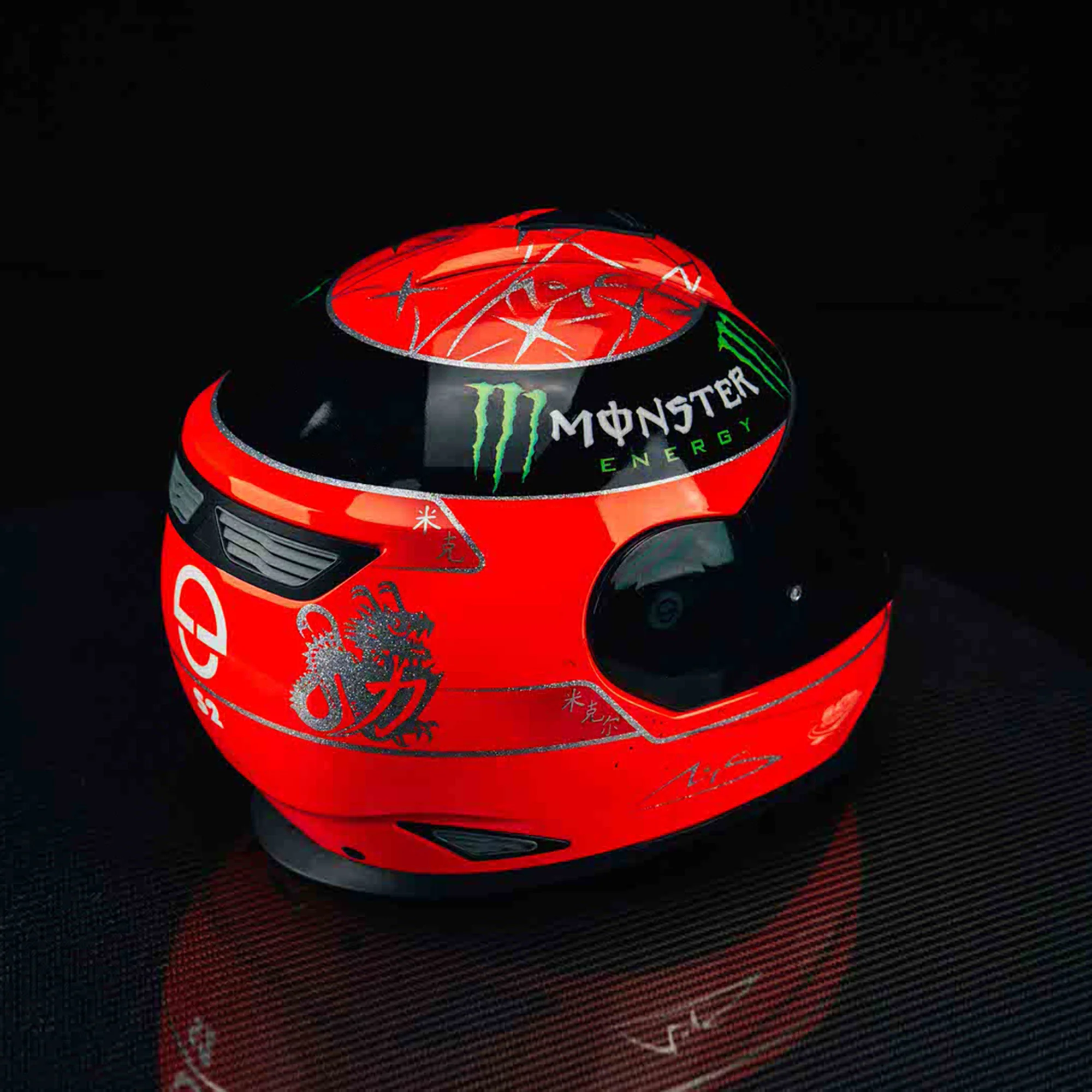 Season Launch LOT 043 – Michael Schumacher 2012 Motorcycle Helmet - Signed COA - Image 17