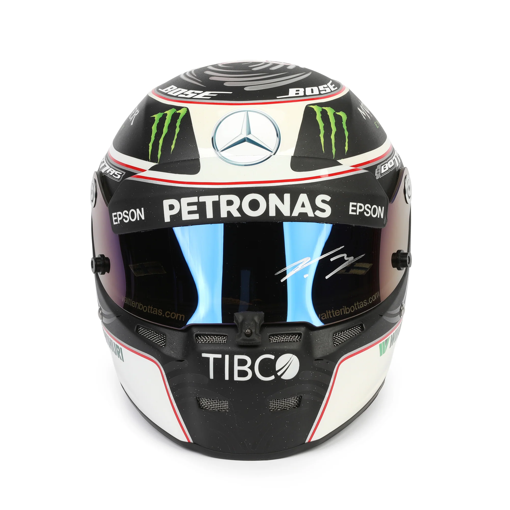Valtteri Bottas 2017 Signed Official Replica Helmet - Image 3