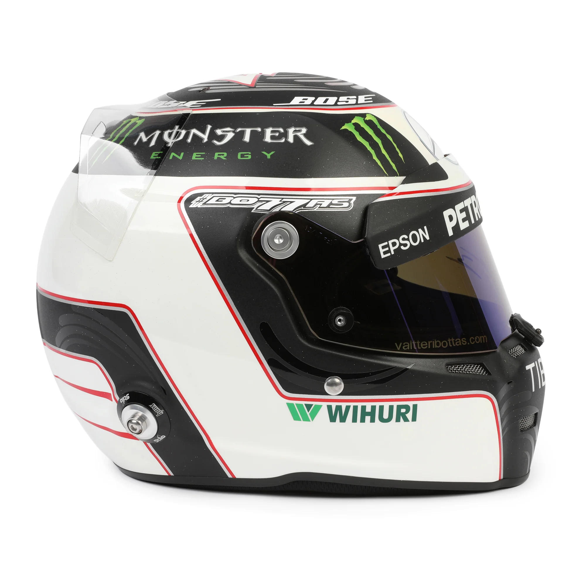 Valtteri Bottas 2017 Signed Official Replica Helmet - Image 5