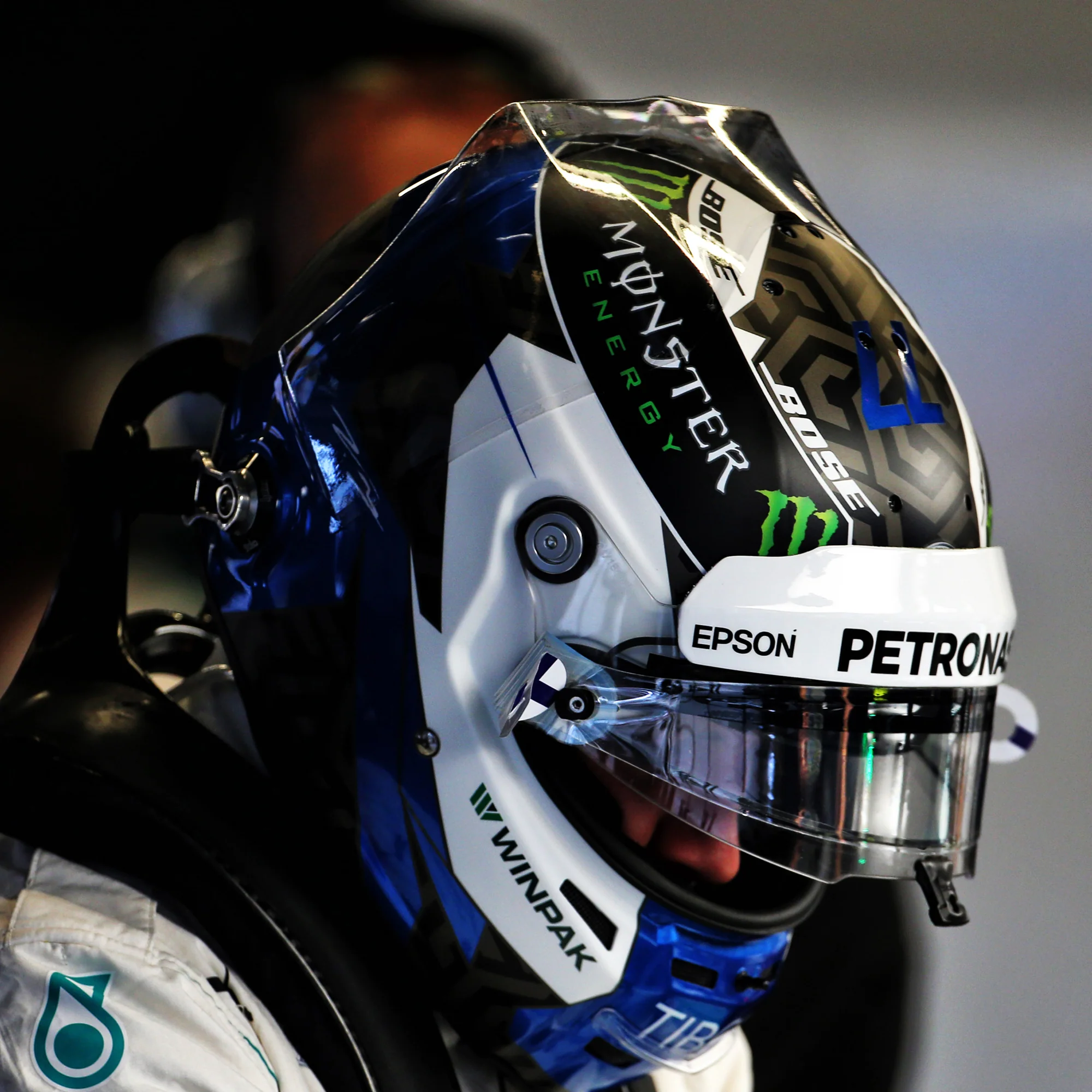 Valtteri Bottas 2018 Signed Official Replica Helmet - Image 10