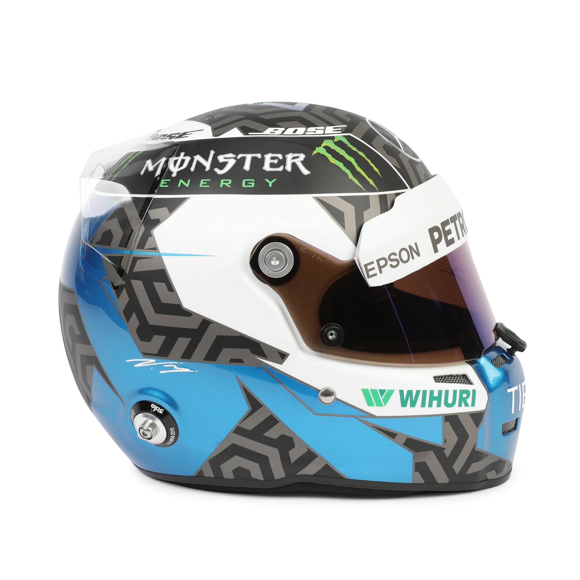 Valtteri Bottas 2018 Signed Official Replica Helmet - Image 5