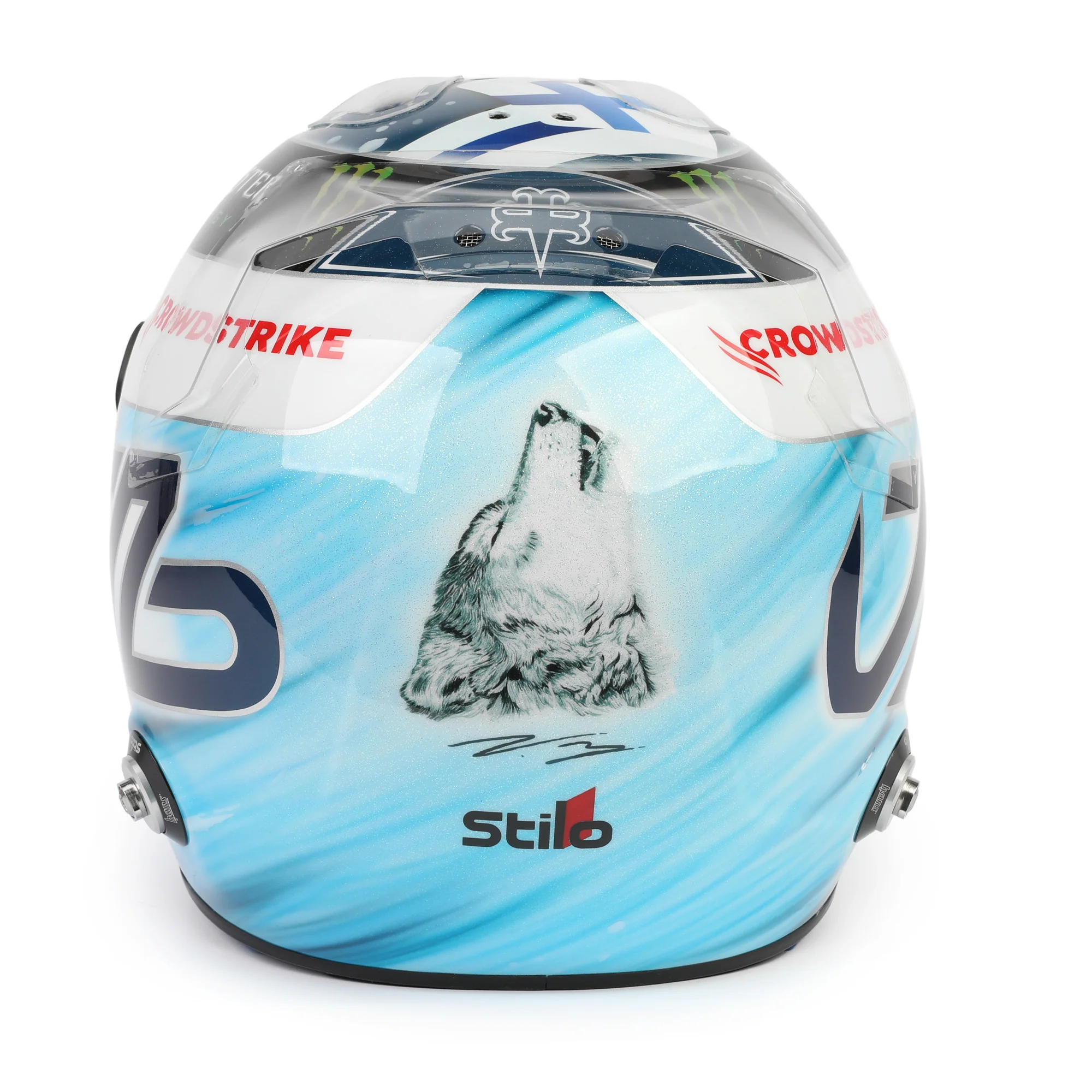 Valtteri Bottas 2021 Signed Official Replica Helmet - Image 6